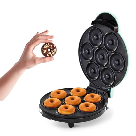 Dash Express Mini Donut Maker NEW IN BOX Donuts Baking Appliance - Picture 2 of 11